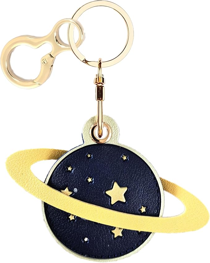 Cute Leather Keychain Holder Case for Apple Air Tag